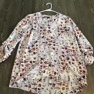 Vera Wang Flower Blouse